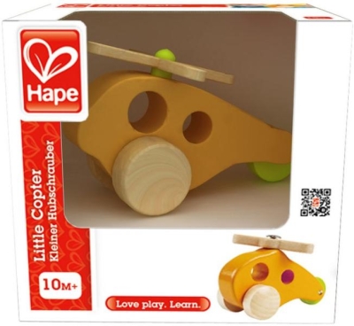 Дървена играчка, Hape, Въртолет