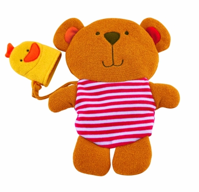 Играчка за баня - Мече и патенце