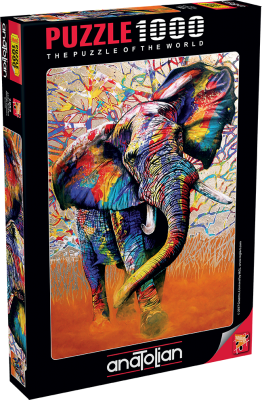 Цветове от Африка пъзел - 1000 части