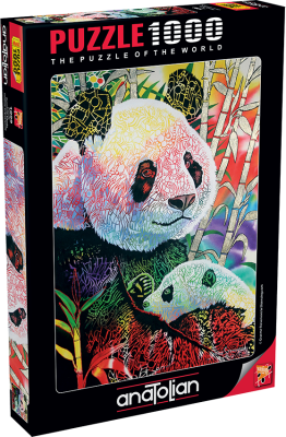 Шарена панда - 1000 части