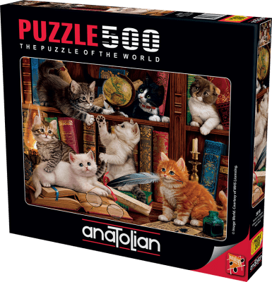 Котенца в библиотеката - 500 части