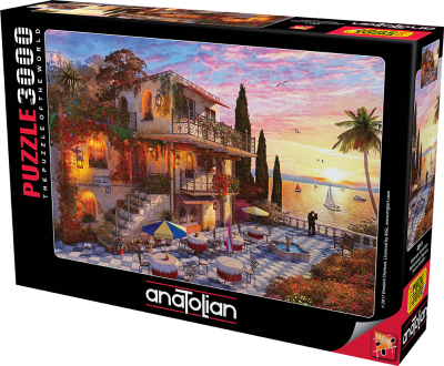 Средиземноморски романс - пъзел 3000 части