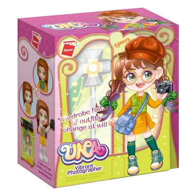 Конструктор, Qman, Una, Фотограф, 64 части