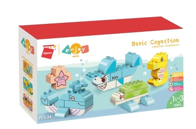 Конструктор, Qman, Морско създание, 34 части