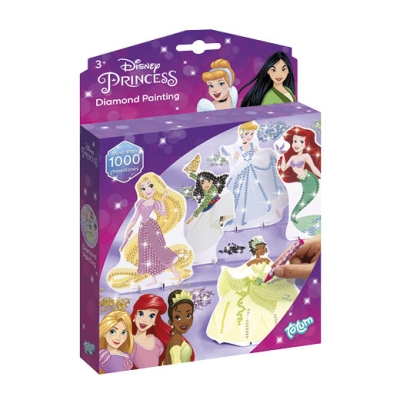 Творчески комплект, Totum, Disney Princess, Направи си сам диамантен гоблен принцеси