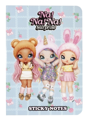 Творчески комплект, Totum, Na!Na!Na! Surprise, Книжка със залепващи листчета изненада, Еднорог