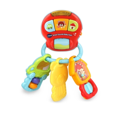 Интерактивна играчка, Vtech, Бебешка дрънкалка със звук и светлина