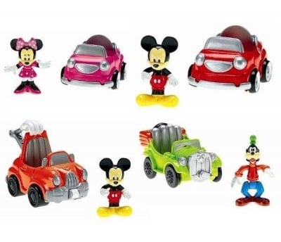 Детска играчка Mickey Mouse Clubhouse герои с превозно средство Fisher Price 24м+