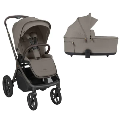 KIKKA BOO PLATINUM Комбинирана количка 2в1 GOYA MOCCA