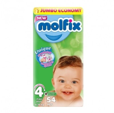 Molfix4+ 3D 9-16кг 54бр