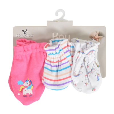 Ръкавици за новородено Kay розов