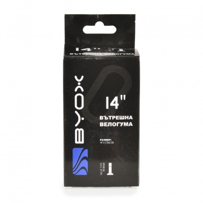 Вело вътрешна гума BYOX 14“ x 1.75/2.125