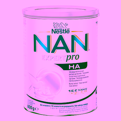 Nestlé NAN  Expert Prp H.A. Мляко за кърмачета на прах с хидорлизиран протеин, 800 g
