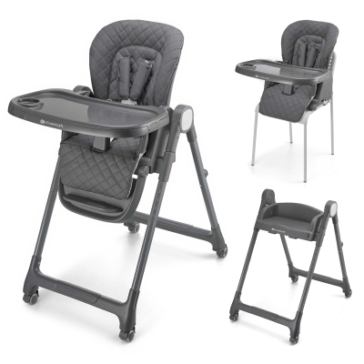 Kinderkraft TULO столче за хранене GREY