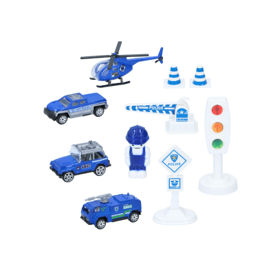 Gearbox подложка за игра с колички Полицейски