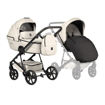 Tutis VIVA 6+ Leather бебешка количка 2в1 086 Vanila