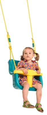 Fungoo 09702 бебешка люлка тюркоаз/жълто