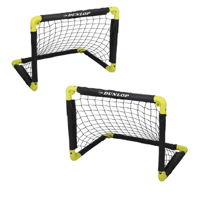 Dunlop 2 бр сгъваеми футболни врати 55x44x44 см