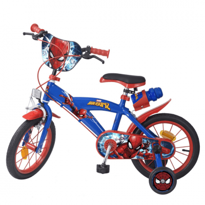 Детски велосипед Huffy 16", Spiderman, Син