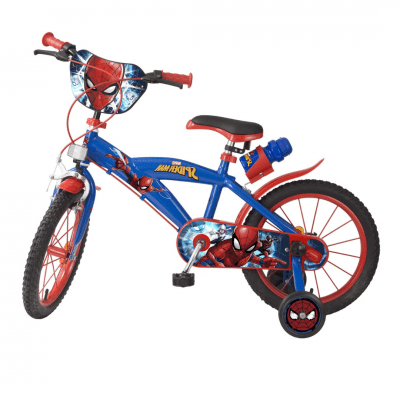 Детски велосипед Huffy 14", Spiderman, син