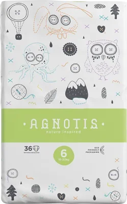 Памперси Agnotis Number 6 16-30 кг