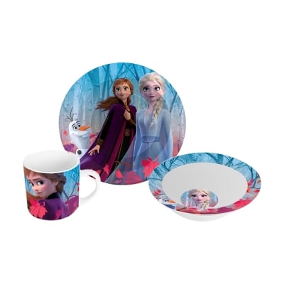 Disney Комплект чаша, чиния и купа Frozen II, порцеланови