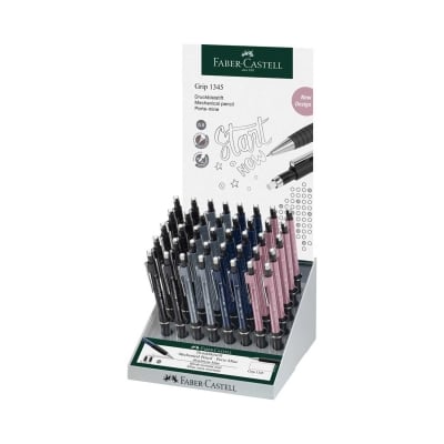 Faber-Castell Автоматичен молив Grip 1345 Urban, 0.5 mm, 40 броя в дисплей