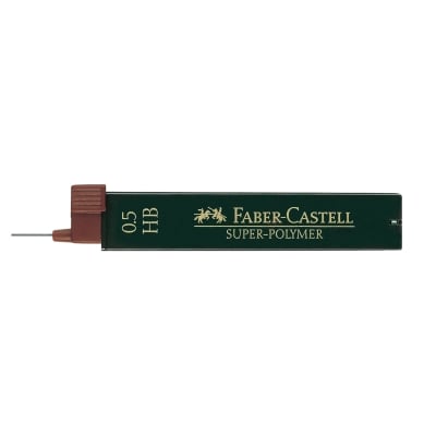 Faber-Castell Мини графити Super-Polymer, 0.5 mm, HB, 12 броя