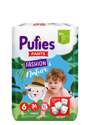 PUFIES Fashion&nature  ЕДНОКРАТНИ ГАЩИ XL 15КГ+ 36БР