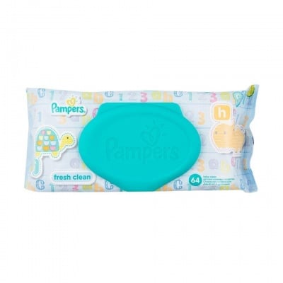 Pampers-мокри кърпи Fresh clean 64бр