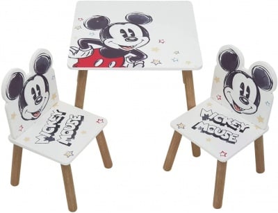 Детска маса с 2 столчета Мики Маус