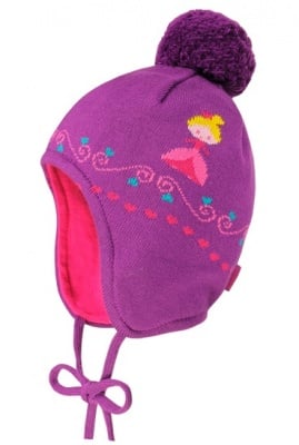 Maximo-Детска шапка "Принцеса" - лилава