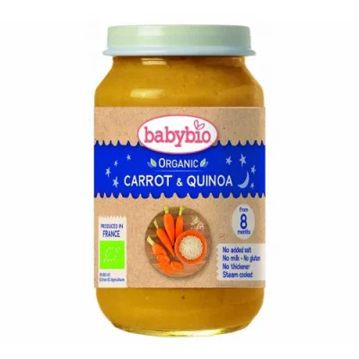 Babybio Био зеленчуково пюре с киноа 8м. 200г