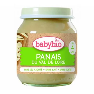 Babybio Био Зеленчуково пюре Пащърнак 4м. 130г