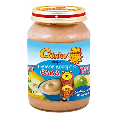 Слънчо Плодов десерт с елда 4м. 190г