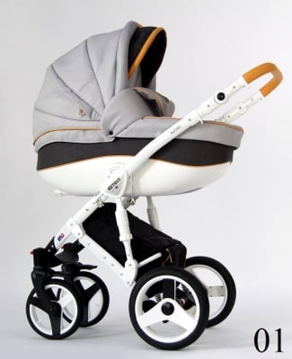 Retrus-Бебешка количка Alpina 2в1 цвят:01