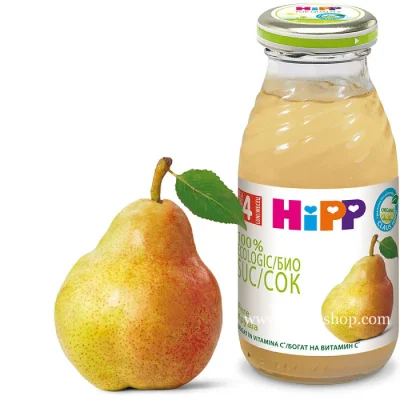 HiPP БИО Сок от круши 4м. 200ml