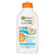 Garnier Ambre Solaire слънцезащитно мляко за деца SPF30