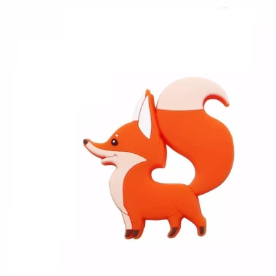 Бебешка силиконова чесалка Лисица