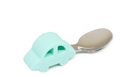 Лъжичка със силиконова дръжка Кола