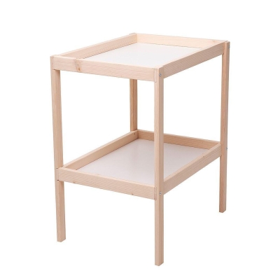 Дървен повивалник на 2 нива