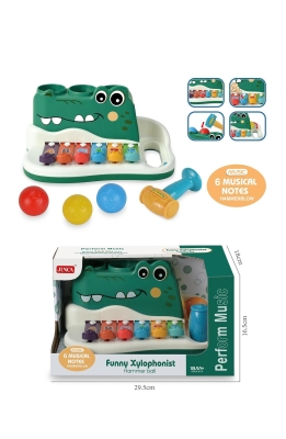 Музикална играчка крокодил 623407B