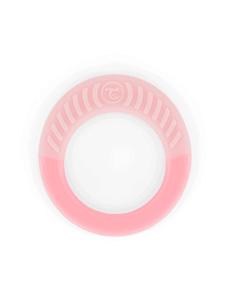 Гризалка Twistshake 1+ м  Pastel Pink