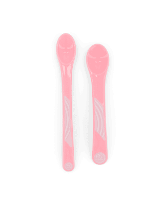 Комплект лъжички Twistshake 2 броя 6+ м Pastel Pink