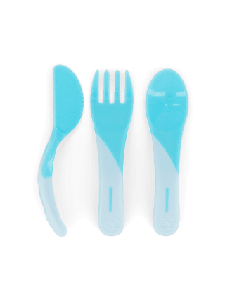 Детски прибори Twistshake 6+ м Pastel Blue
