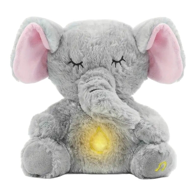 Плюшено бебешко интерактивно слонче Plush Pet (музикално със светлинни ефекти)