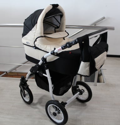 Adbor-Бебешка количка 2в1 Zipp цвят:черно/шампанско
