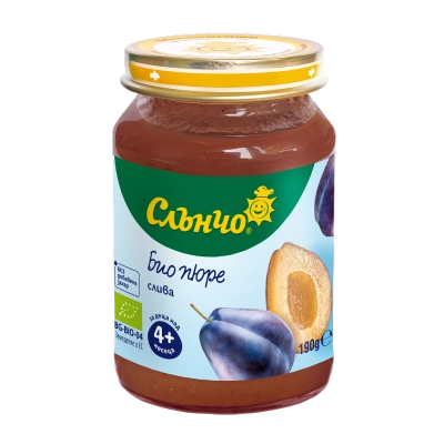 Слънчо БИО Сливи 4м. 190г