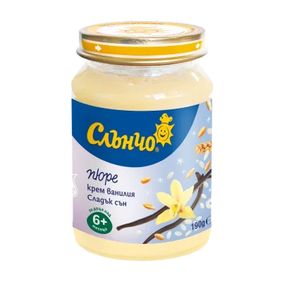 Слънчо Крем ванилия "Сладък сън" 6м.190г