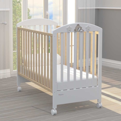 Бебешко легло  Bambino Casa Stellato cot naturale